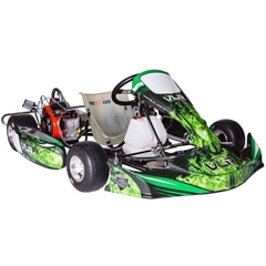 VLR Emerald Go Kart Racing Chassis and LO206 Engine Package 